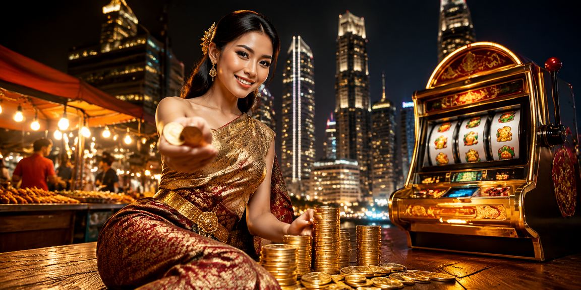 Aktivitas perdagangan dan hiburan di pasar malam Indonesia yang ramai dan berwarna