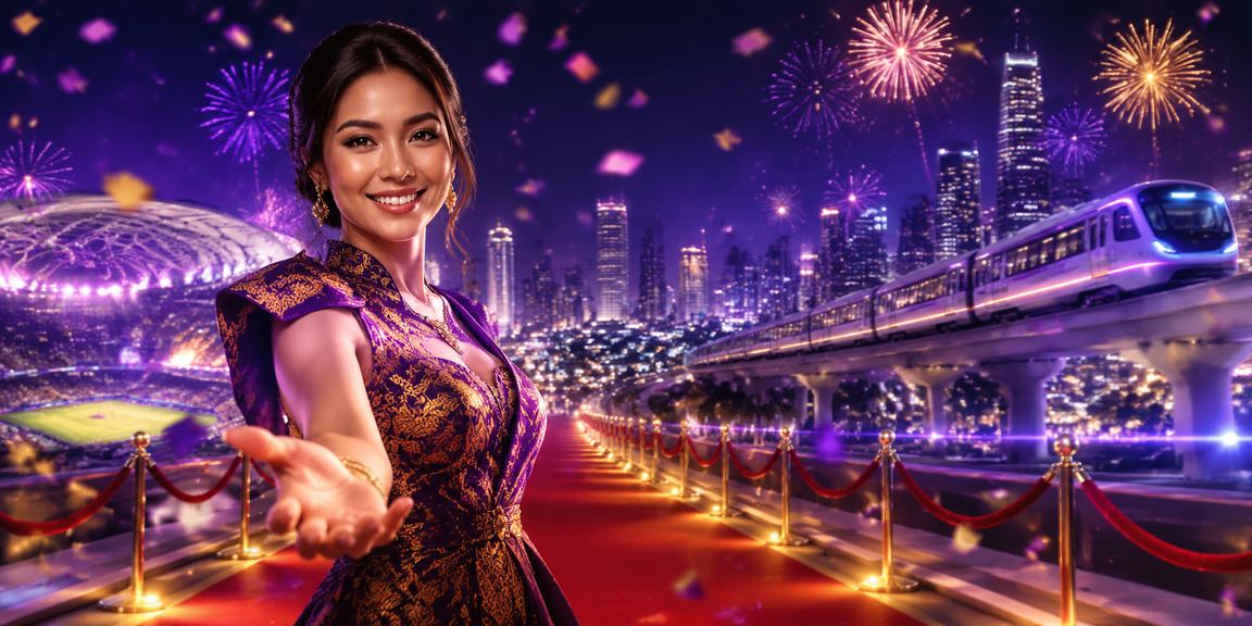 Cahaya neon suasana casino malam hari di panglima88